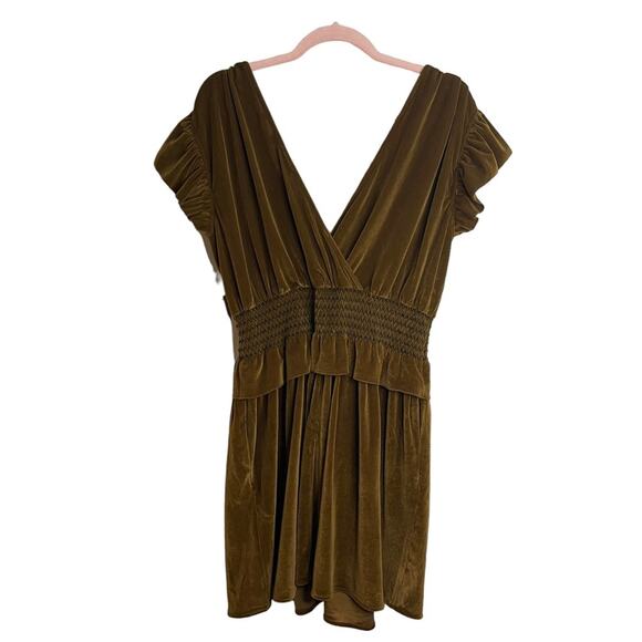 Happy X Nature Kate Hudson Merrie Velvet Dress NWT - Picture 3 of 8